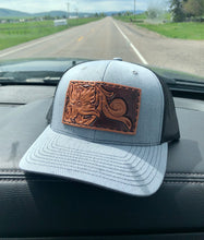 Load image into Gallery viewer, CUSTOM Adult Tooled Leather Snapback