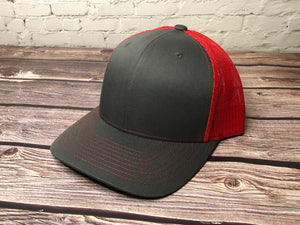 CUSTOM Adult Tooled Leather Snapback