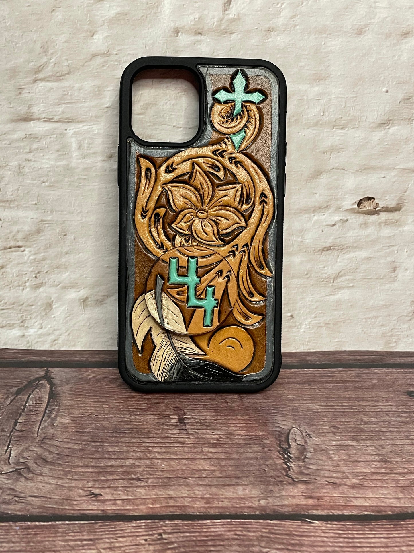 CUSTOM Tooled Phone Case