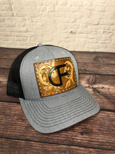 Load image into Gallery viewer, CUSTOM Adult Tooled Leather Snapback