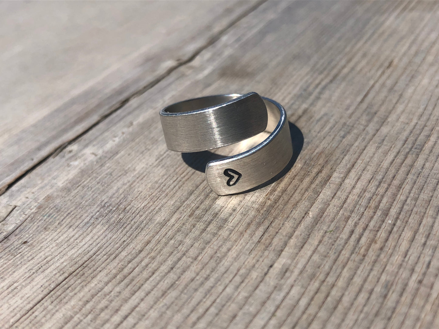 Custom stamp ring