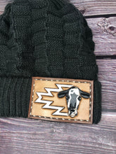 Load image into Gallery viewer, CUSTOM tooled patch beanie