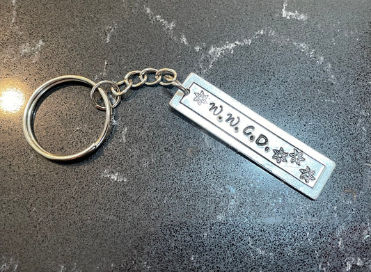 Custom Stamped Keychain