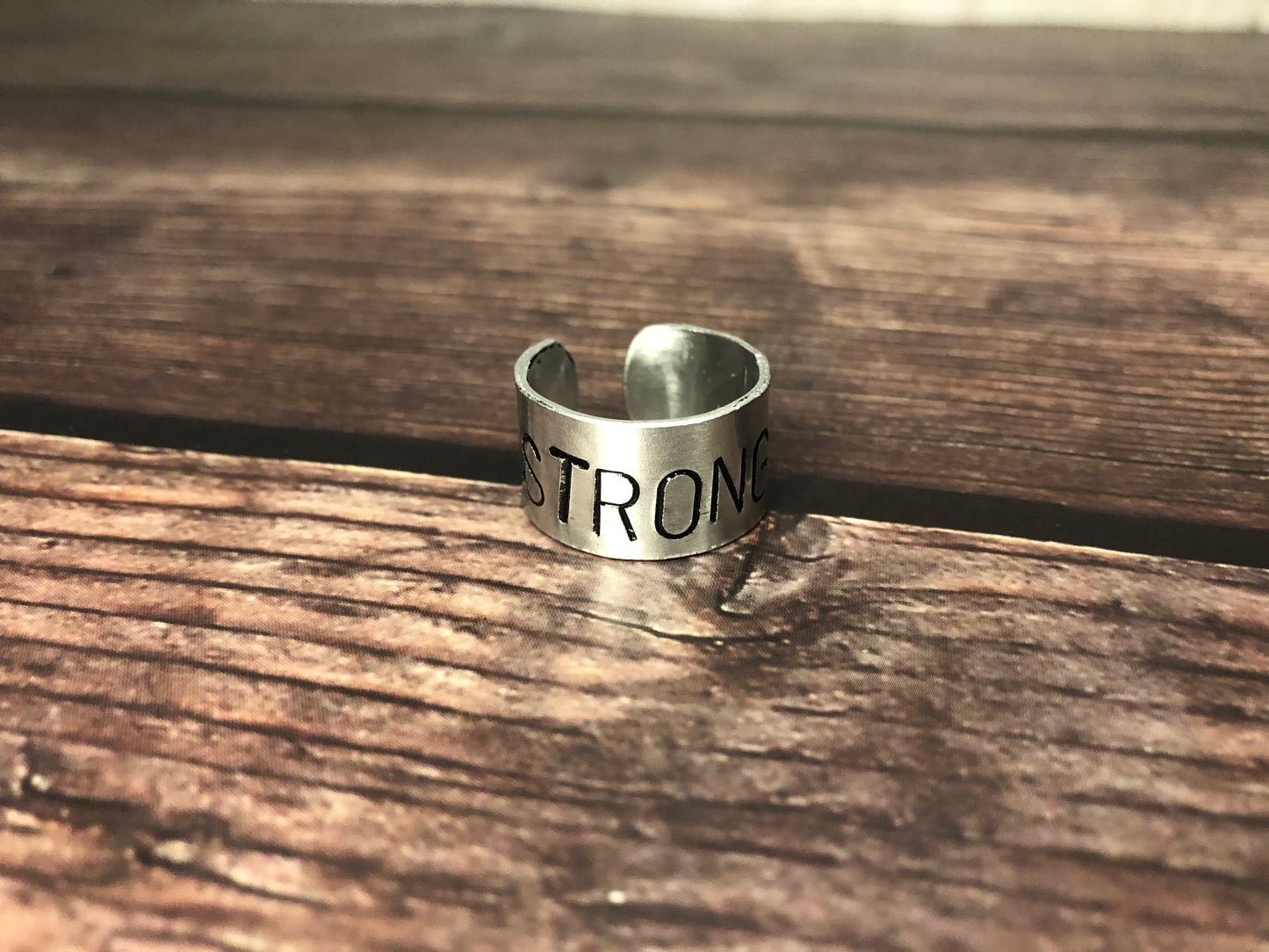 Custom stamp ring