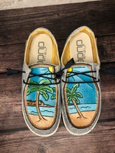 Load image into Gallery viewer, CUSTOM Tooled Hey Dude Shoes