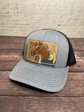 Load image into Gallery viewer, CUSTOM Adult Tooled Leather Snapback