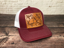 Load image into Gallery viewer, CUSTOM Adult Tooled Leather Snapback