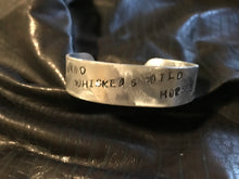 Load image into Gallery viewer, CUSTOM Stamped cuff bracelet