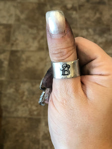 Custom stamp ring