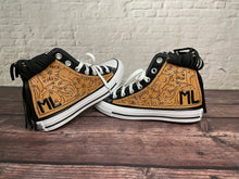 Load image into Gallery viewer, CUSTOM Tooled High Top Converse