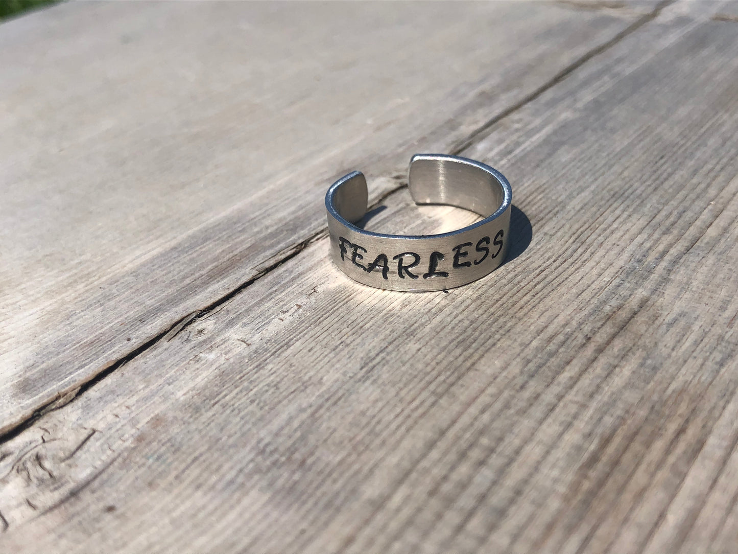 Custom stamp ring