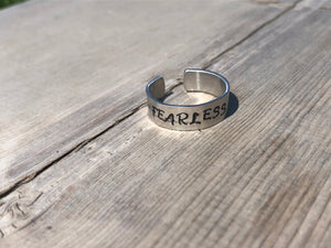 Custom stamp ring