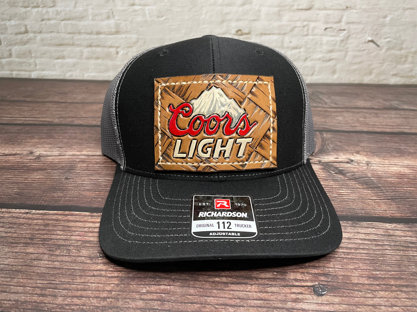 CUSTOM Adult Tooled Leather Snapback