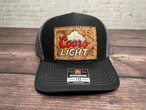 CUSTOM Adult Tooled Leather Snapback