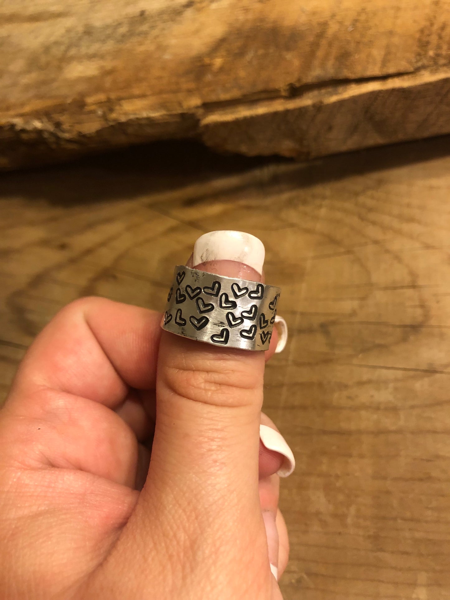 Custom stamp ring