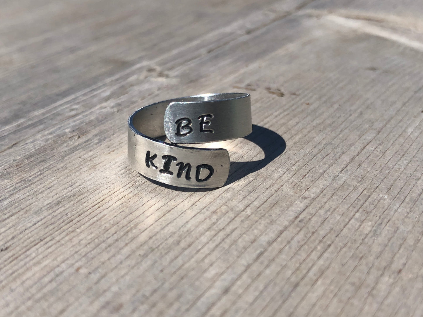 Custom stamp ring