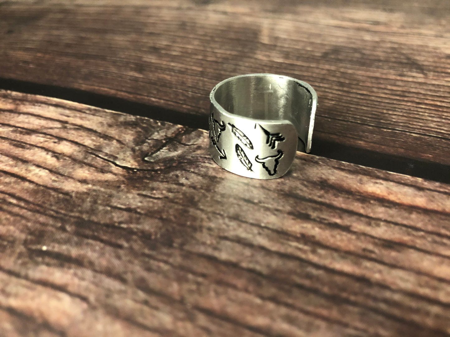 Custom stamp ring